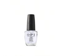 Top Coat 15 ml Complément idéal de la base OPI, ce top coat est conçu pour créer une brillance protectrice et ultra-brillante. Vernis à ongles transparent, le top coat OPI sèche en un brillant protect
