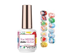Top Coat En Gel Pour Ongles - Top Coat En Gel Mat Longue Durée | Scellant De Manucure À Finition Mate De 15ml, Pour La Peinture Des Ongles, Le Bricolage Én Salon Et À La Maison, Manteau Professionnel