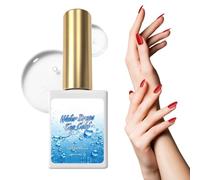Top Coat Gel Vernis Gel Top Coat Sans Résidu Effet Goutte d'Eau UV DIY