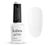 Top coat hybride - Gelike Glitzer Soft Flash 10 ml - No Wipe - Finition haute brillance - Particules scintillantes
