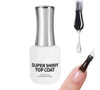 Top Coat Pour Les Ongles,15 Ml Couche Protectrice Non Jaunissante Pour Ongles - Top Coat Longue Tenue | Pour femme ado fille soin maison scène spectacle