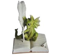 Top Collection Enchanted étage Fairy Garden Dragon écriture extérieur Statue