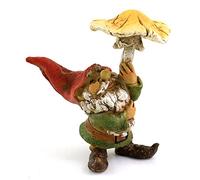 Top Collection Nain de Jardin Miniature et Terrarium avec Parapluie Champignon