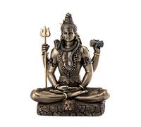 Things2Die4 Shiva in Padmasana Statue de Bouddha en Position de Lotus Hindou