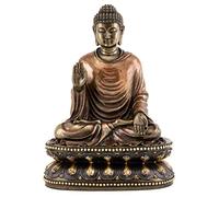 Top Collection TLT 22,9 cm en Bronze coulé à Froid Finition Regal Statue de Bouddha SHAKYAMUNI