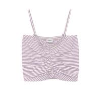 Top court avec dÃ©colletÃ© cÅur et bretelles spaghetti amovibles fille s.Oliver Blanc 11/12 ans