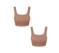 Top court en lot de 2 stretch Tank Bralette VERO MODA VMEVE