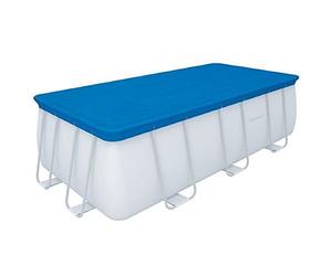 Top Couverture piscine avec châssis Bestway 58472 cm.488 x 244