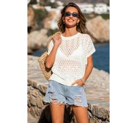 Top cover up beige Beige M