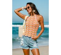 Top cover up chevron court Rose M