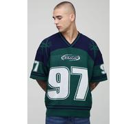 Top de hockey en maille à manches courtes homme - vert - M, vert