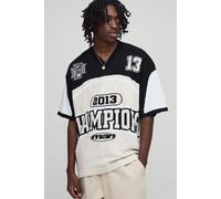 Top de hockey universitaire à manches courtes - MAN Champions homme - blanc - M, blanc