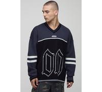 Top de hockey universitaire à manches longues - MAN homme - gris - M, gris