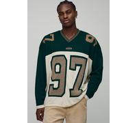 Top de hockey universitaire à manches longues - MAN homme - vert - S, vert