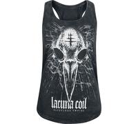 Top de Lacuna Coil - Sleepless - M - pour Femme - anthracite M