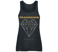 Top de Rammstein - Diamant - S à XL - pour Femme - noir S
