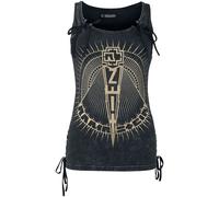 Top de Rammstein - M à 5XL - pour Femme - gris foncé 4XL