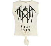 Top de Sleep Token - Amplified Collection - Crystalina Logo - S à XL - pour Femme - blanc cassé L