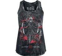 Top de Sleep Token - Ascensionism - S à XXL - pour Femme - noir/gris L