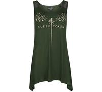 Top de Sleep Token - EMP Signature Collection - S à M - pour Femme - vert foncé M