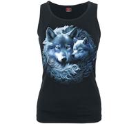 Top de Spiral - Wolf Guardian - S à XXL - pour Femme - noir L