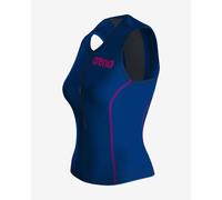 Top de triathlon Arena ST 2.0 sans manches bleu rose femme - S