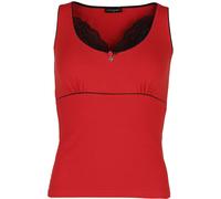 Top de Vive Maria - Coquette Top - M à XXL - pour Femme - rouge XL