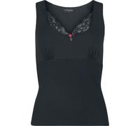 Top de Vive Maria - Coquette Top - S à XXL - pour Femme - noir L