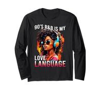 Top du Festival de Musique R&B is My Love Language RNB Soul des années 90 Manche Longue