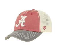 Top du monde Alabama Crimson Tide Men's Fit Fit Ajustement ajust Mesh Offroad Hat Team Color Icon Ajustement