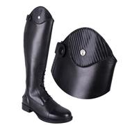 Top échangeables pour botte d'équitation QHP Romy Carbon - black - 38/40 35/37