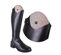 Top échangeables pour botte d'équitation QHP Romy Glitter Doré 35/37