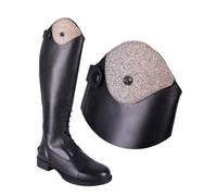 Top échangeables pour botte d'équitation QHP Romy Glitter - gold 33/34