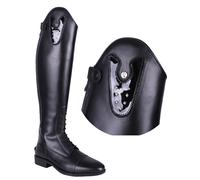 Top échangeables pour botte d'équitation QHP Sasha Crystal Noir Standard