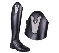 Top échangeables pour botte d'équitation QHP Sasha Glitter Argenté Standard