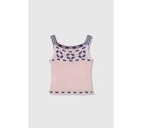 Top en coton rose 4A