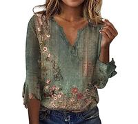 Top en Dentelle Femme Chauve Souris Blouse de Ménage Manche Longue T-Shirt Épaule Dénudée Chemise Fluide Noire Chemisier à Pois Grande Taille