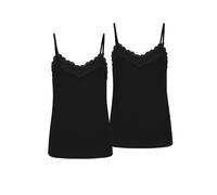 Top en dentelle pour femme Sublevel avec bretelles réglables, lot de 2
