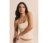 Top en microfibre avec brassière intégrée - Pure Soft - S - Citron - Femme - Etam