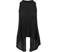 Top en viscose Urban Classics Ladies - HiLo noir - URBAN CLASSICS - Femme - Sans manche - Col arrondi S