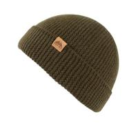 TOP-EX Bonnet 100 % laine mérinos, pour homme et femme, extensible, chaud, pour l'extérieur, M à XXL, Urban Olive, M-L