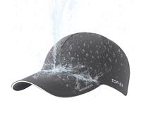 TOP-EX Casquette de baseball unisexe imperméable toutes saisons, protection contre le soleil, la pluie pour la course à pied, le golf et la marche, pliable et légère, 56-66 cm