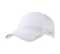 TOP-EX Casquette de course à pied haute performance imperméable toutes conditions météorologiques, Casquette de baseball non structurée Urban Storm M/L Blanc
