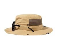 TOP-EX Chapeau de soleil à large bord et verrouillage de lunettes de soleil UPF 50, chapeau d'été imperméable pour la pêche en plein air Safari