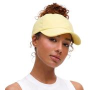 TOP-EX ChicPony™ Casquette de baseball, pour queue de cheval, protection UVCoolix™, protection UV 50, légère, pour femme, jaune citron, taille unique