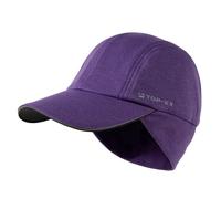 TOP-EX ChicPony M/L/XL Casquette de baseball imperméable pour femme avec cache-oreilles Queue de cheval Bonnet chaud avec doublure en polaire pour femme Course à pied Bonnet d'hiver réfléchissant