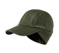 TOP-EX ChicPony M/L/XL Casquette de baseball imperméable pour femme avec cache-oreilles Queue de cheval Bonnet chaud avec doublure en polaire pour femme Course à pied Bonnet d'hiver réfléchissant