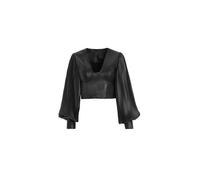 Top Femme GUESS Manches Longues Noir - Élégance Soirée XS