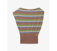 Superdry & Co Haut 'Bardot' bleu / pueblo / vert, Taille L