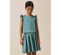 Top fille pauline - collection fêtes et mariages celadon 12A